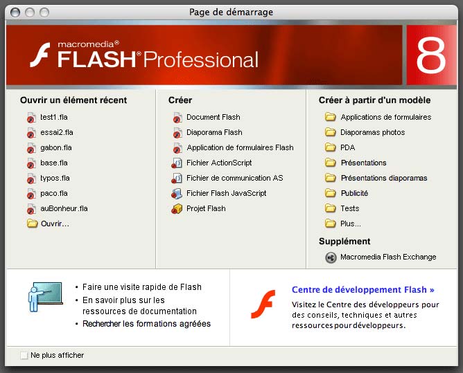 [RS]macromedia flash 8 fr